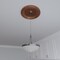 Ekena Millwork Traditional PVC Medallion (Canopies up to 11 1/2"), 19"OD x 3 1/2"ID x 1 1/2"P, Bright Coat Copper CMP19TRBCO - alternate 6